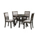 Amherst - Standard Height Dining Set – 5 Piece Dining Room Sets by Elements International at Furniture Wholesale Plus , Nashville furniture store