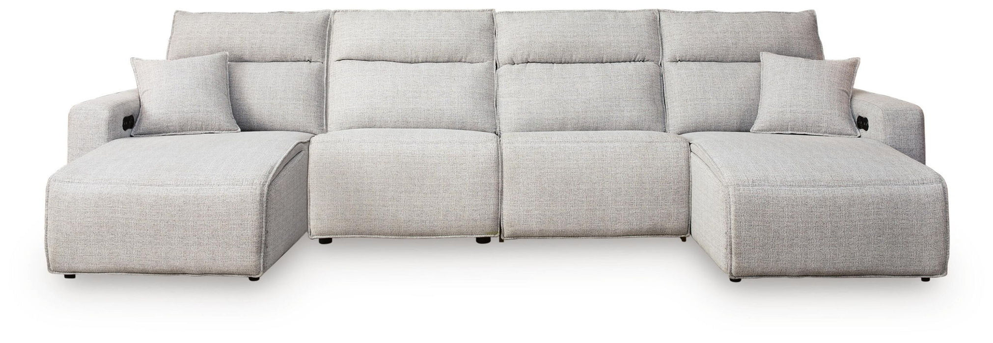 Modmax II - Reclining Sectional - Stone – Reclining Sectionals by Signature Design by Ashley® at Furniture Wholesale Plus , Nashville furniture store