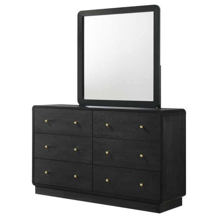 Cavelle - 6-Drawer Dresser – Dressers by Coaster Fine Furniture at Furniture Wholesale Plus , Nashville furniture store