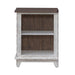 River Place - Left Pier Base - Riverstone White & Tobacco – Piers by Liberty Furniture at Furniture Wholesale Plus , Nashville furniture store