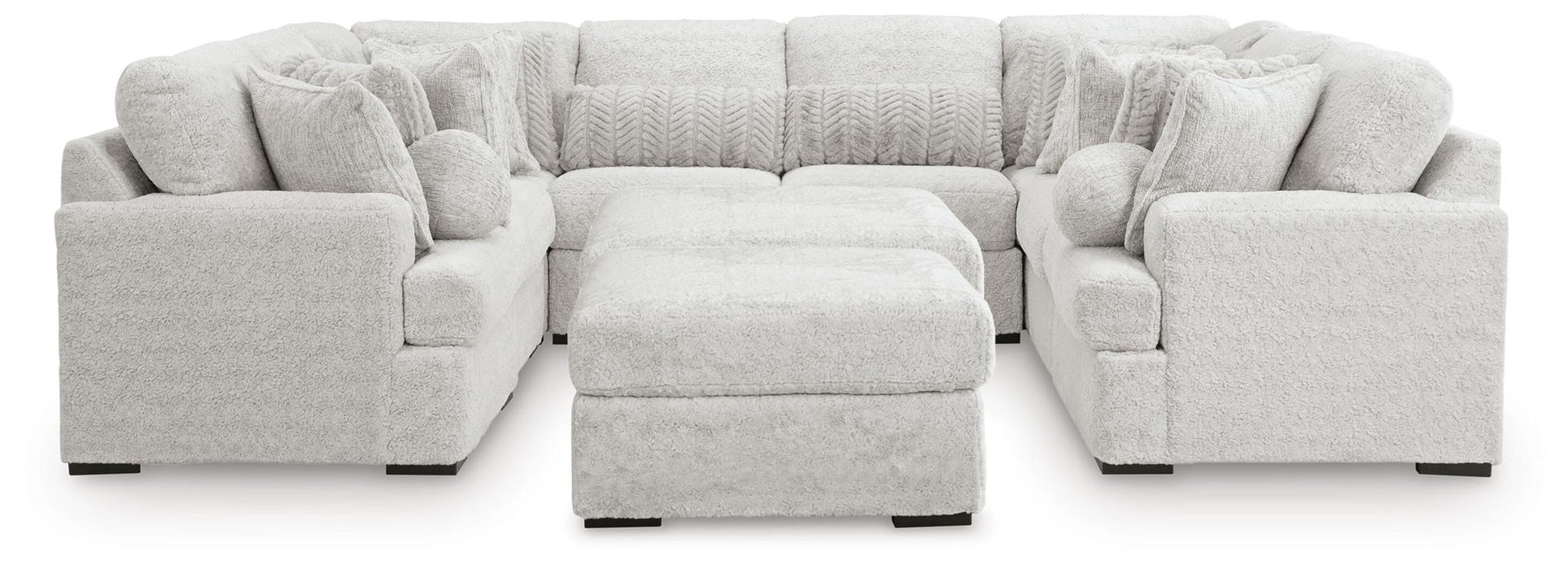 Cuddle Plush - Sectional – Stationary Sectionals by Signature Design by Ashley® at Furniture Wholesale Plus , Nashville furniture store