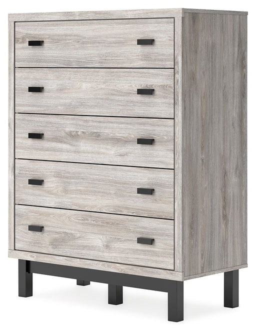 Vessalli - Black / Gray - Five Drawer Wide Chest - Premium Accent Chests from Signature Design by Ashley® - Just $498! Shop now at Furniture Wholesale Plus  We are the best furniture store in Nashville, Hendersonville, Goodlettsville, Madison, Antioch, Mount Juliet, Lebanon, Gallatin, Springfield, Murfreesboro, Franklin, Brentwood