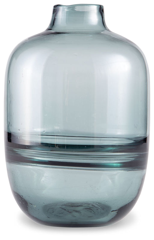 Lemmitt - Teal - Vase - Premium Vases & Jars from Signature Design by Ashley® - Just $68! Shop now at Furniture Wholesale Plus  We are the best furniture store in Nashville, Hendersonville, Goodlettsville, Madison, Antioch, Mount Juliet, Lebanon, Gallatin, Springfield, Murfreesboro, Franklin, Brentwood