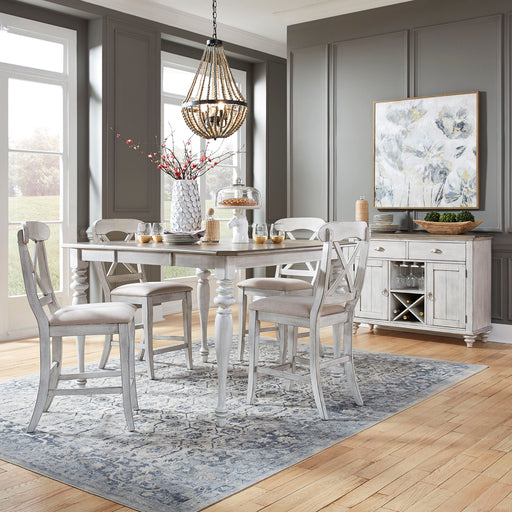 Ocean Isle - Gathering Table Set – 5 Piece Dining Room Sets by Liberty Furniture at Furniture Wholesale Plus , Nashville furniture store