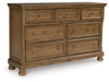 Feddinger - Dresser - Medium Brown – Dressers by Signature Design by Ashley® at Furniture Wholesale Plus , Nashville furniture store