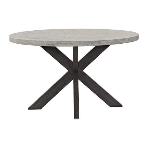 Axel - Round Dining Table - Espresso / Light Gray – Dining Tables by Elements International at Furniture Wholesale Plus , Nashville furniture store