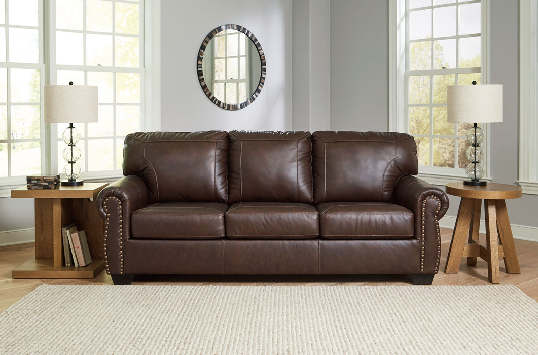 Colleton - Sofa - Dark Brown – Stationary Sofas by Signature Design by Ashley® at Furniture Wholesale Plus , Nashville furniture store