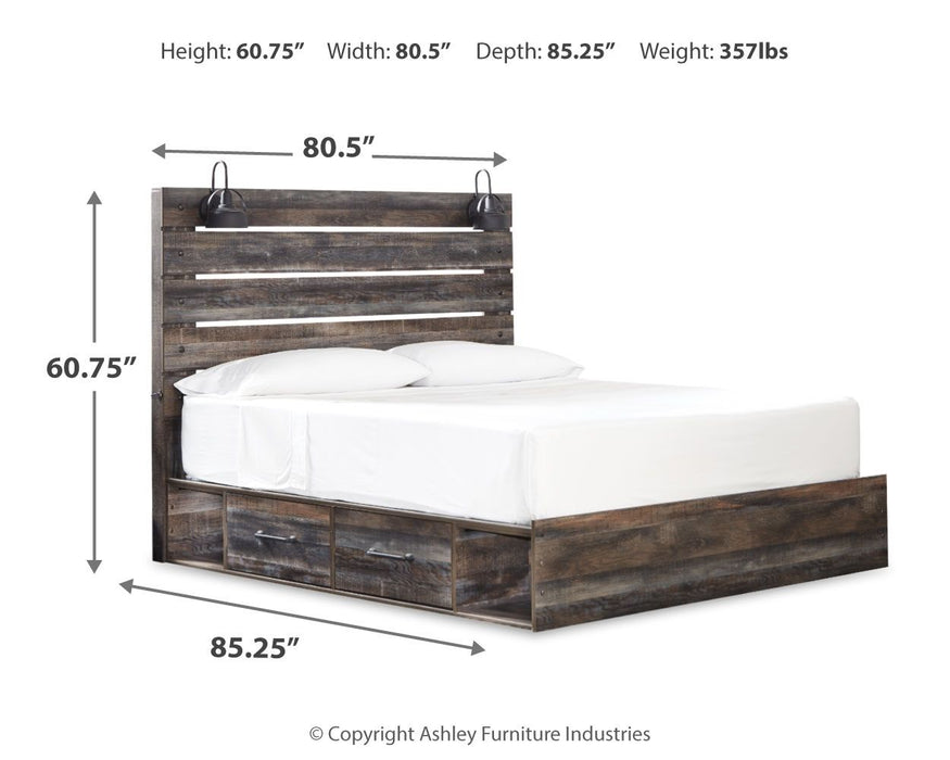 Drystan - Panel Bed – Storage Beds by Signature Design by Ashley® at Furniture Wholesale Plus , Nashville furniture store