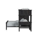 Hampton Kids - Loft With Staircase And Desk With Speaker Bedroom Set – 3 Piece Bedroom Sets by Elements International at Furniture Wholesale Plus , Nashville furniture store