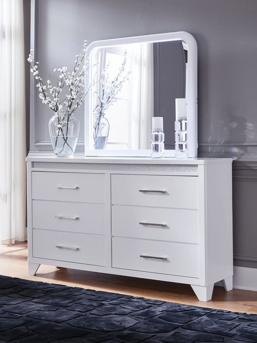 Jarlee - Dresser And Mirror - White – Dresser & Mirror by Signature Design by Ashley® at Furniture Wholesale Plus , Nashville furniture store