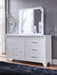 Jarlee - Dresser And Mirror - White – Dresser & Mirror by Signature Design by Ashley® at Furniture Wholesale Plus , Nashville furniture store