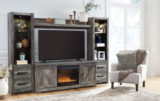 Wynnlow - Home Entertainment Set - Premium Entertainment Centers from Signature Design by Ashley® - Just $678! Shop now at Furniture Wholesale Plus  We are the best furniture store in Nashville, Hendersonville, Goodlettsville, Madison, Antioch, Mount Juliet, Lebanon, Gallatin, Springfield, Murfreesboro, Franklin, Brentwood