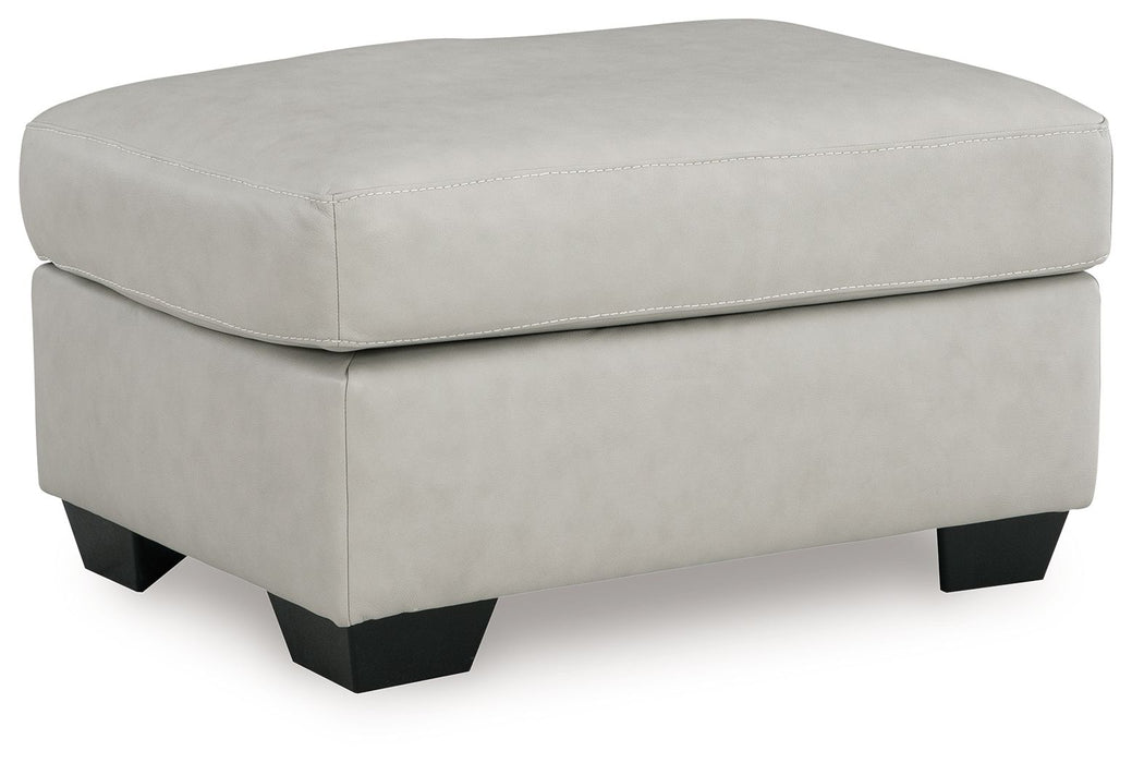 Santorine - Ottoman – Upholstered Ottomans by Signature Design by Ashley® at Furniture Wholesale Plus , Nashville furniture store