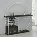 Risley - 2-Door Circular LED Home Bar With Wine Storage - Premium Home Bars from Coaster Fine Furniture - Just $589! Shop now at Furniture Wholesale Plus  We are the best furniture store in Nashville, Hendersonville, Goodlettsville, Madison, Antioch, Mount Juliet, Lebanon, Gallatin, Springfield, Murfreesboro, Franklin, Brentwood