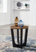 Hanneforth - Round End Table - Brown – End Tables by Signature Design by Ashley® at Furniture Wholesale Plus , Nashville furniture store