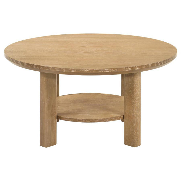Ottowa - Round Wood Table With Shelf – End Tables by Coaster Fine Furniture at Furniture Wholesale Plus , Nashville furniture store