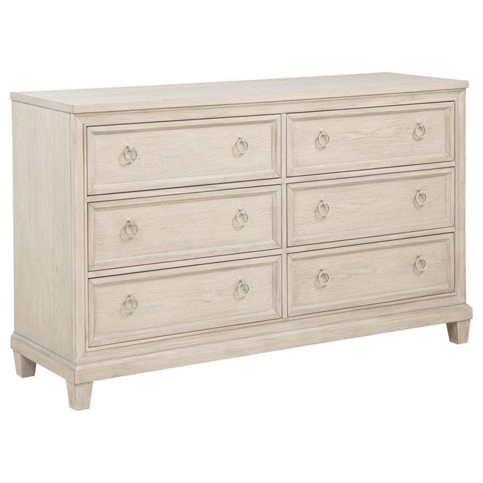 Pembroke - 6-Drawer Bedroom Dresser Cabinet – Dressers by Coaster Fine Furniture at Furniture Wholesale Plus , Nashville furniture store