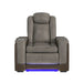 Lantana - Power Motion Recliner With Power Headrest, LED , Wireless Charger And Cup Holder – Reclining Chairs by Elements International at Furniture Wholesale Plus , Nashville furniture store