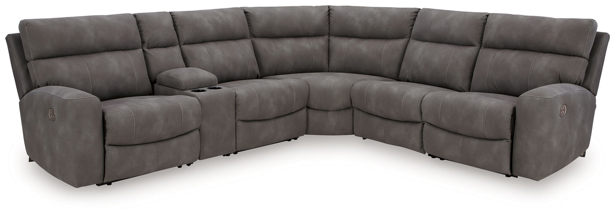 Next-Gen Durapella - Reclining Sectional – Reclining Sectionals by Signature Design by Ashley® at Furniture Wholesale Plus , Nashville furniture store