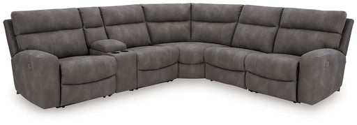 Next-Gen Durapella - 6 Piece Reclining Sectional – Reclining Sectionals by Signature Design by Ashley® at Furniture Wholesale Plus , Nashville furniture store