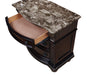 Stanley - Nightstand - Cherry – Accent Nightstands by Crown Mark at Furniture Wholesale Plus , Nashville furniture store