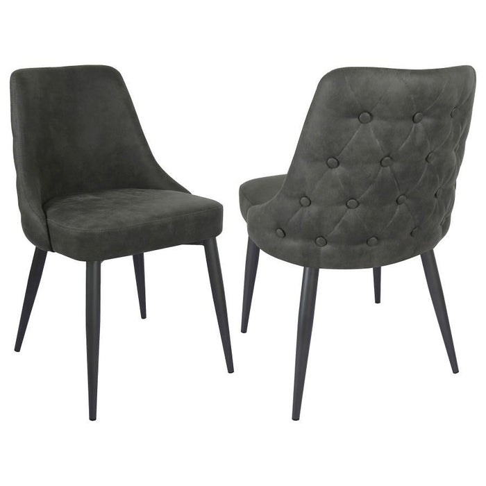 Cosmo - Upholstered Dining Side Chair (Set of 2) – Chair Sets by CoasterEveryday at Furniture Wholesale Plus , Nashville furniture store
