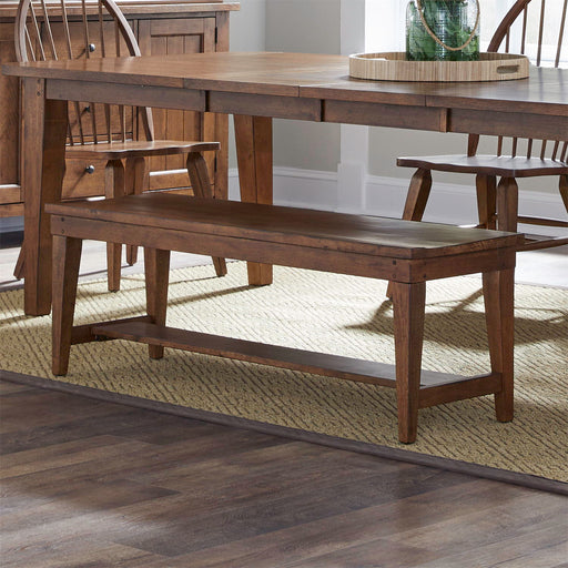 Hearthstone Ridge - Bench – Dining Benches by Liberty Furniture at Furniture Wholesale Plus , Nashville furniture store