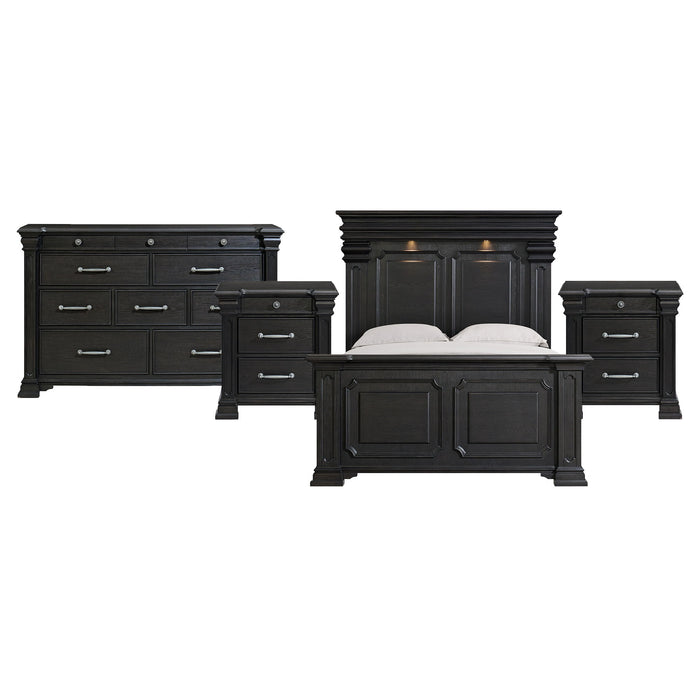 Kings Court - Bedroom Set – 3 Piece Bedroom Sets by Elements International at Furniture Wholesale Plus , Nashville furniture store