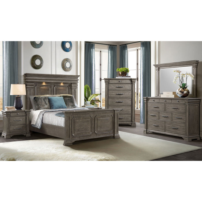 Kings Court - Bed – Panel Beds by Elements International at Furniture Wholesale Plus , Nashville furniture store