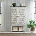 River Place - Bar Cabinet - Riverstone White & Tobacco – Wine Cabinets by Liberty Furniture at Furniture Wholesale Plus , Nashville furniture store