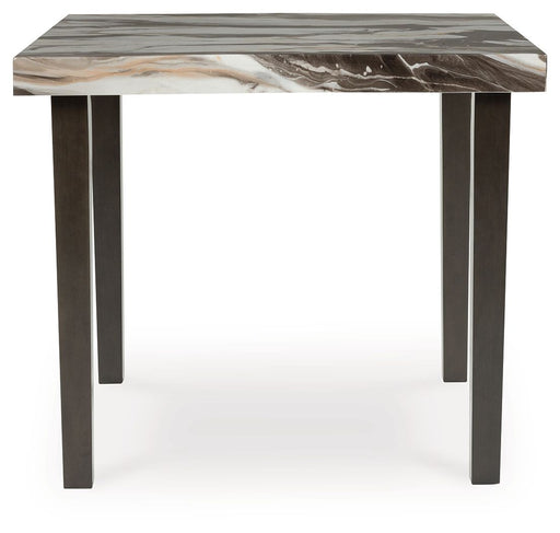 Jeshina - Square Dining Room Counter Table - Dark Brown / Beige – Counter Tables by Signature Design by Ashley® at Furniture Wholesale Plus , Nashville furniture store