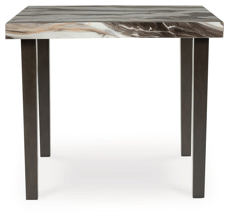 Jeshina - Square Dining Room Counter Table - Dark Brown / Beige – Counter Tables by Signature Design by Ashley® at Furniture Wholesale Plus , Nashville furniture store