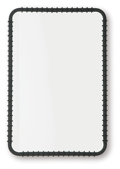 Judlow - Accent Mirror - Black – Accent Mirrors by Signature Design by Ashley® at Furniture Wholesale Plus , Nashville furniture store