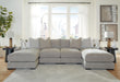 Aslan Court - Sectional – Stationary Sectionals by Benchcraft® at Furniture Wholesale Plus , Nashville furniture store