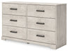 Shawburn - Six Drawer Dresser - Gray – Dressers by Signature Design by Ashley® at Furniture Wholesale Plus , Nashville furniture store