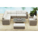 Carmona - Ottoman - Natural – Ottomans by Elements International at Furniture Wholesale Plus , Nashville furniture store