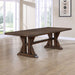 Auburn - Table With 2 / 20" Table Leaves - Dark Brown – Dining Tables by Steve Silver Furniture at Furniture Wholesale Plus , Nashville furniture store