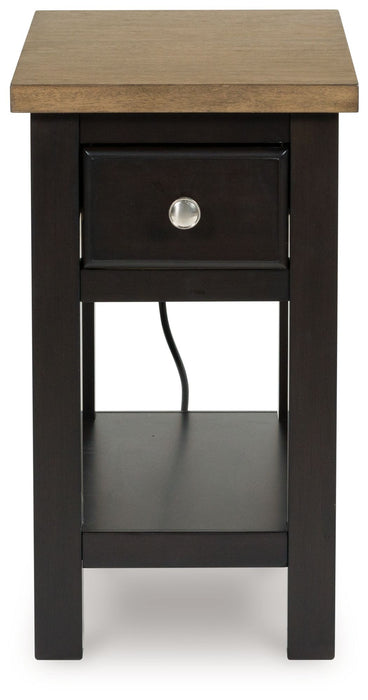 Drazmine - Chair Side End Table - Brown – Chair Side Tables by Signature Design by Ashley® at Furniture Wholesale Plus , Nashville furniture store