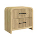 Ridgemont - 2-Drawer Nightstand With USB – Nightstands w/ Charging Stations by Elements International at Furniture Wholesale Plus , Nashville furniture store