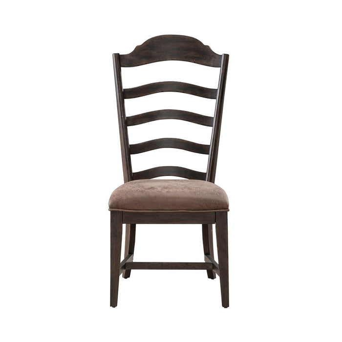 Paradise Valley - Upholstered Ladder Back Chair (RTA) – Arm Chairs by Liberty Furniture at Furniture Wholesale Plus , Nashville furniture store
