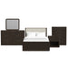 Sylvie - Bedroom Set With Upholstered Bed – 3 Piece Bedroom Sets by Elements International at Furniture Wholesale Plus , Nashville furniture store