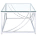 Lille - Glass Top Entryway Sofa Console Table Accents – End Tables by CoasterEssence at Furniture Wholesale Plus , Nashville furniture store