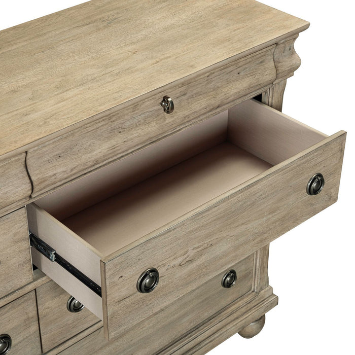Rustic Traditions - 8 Drawer Dresser – Dresser & Mirror by Liberty Furniture at Furniture Wholesale Plus , Nashville furniture store