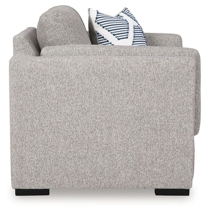 Evansley - Living Room Set – Stationary Chair & Ottoman by Benchcraft® at Furniture Wholesale Plus , Nashville furniture store