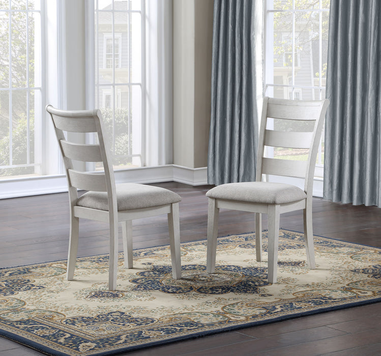 Pendleton - Side Chair (Set of 2) - White – Chair Sets by Steve Silver Furniture at Furniture Wholesale Plus , Nashville furniture store