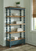 Finnworth - Bookcase - Blue / Brown – Standard Bookcases by Signature Design by Ashley® at Furniture Wholesale Plus , Nashville furniture store