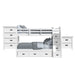 Hampton Kids - Bunk With Staircase And Trundle Bedroom Set – 3 Piece Bedroom Sets by Elements International at Furniture Wholesale Plus , Nashville furniture store