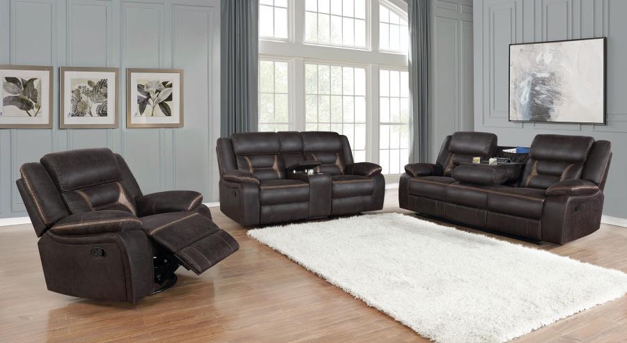 Greer - Upholstered Reclining Sofa Set - Premium Reclining Sofas & Loveseats from CoasterEveryday - Just $2069! Shop now at Furniture Wholesale Plus  We are the best furniture store in Nashville, Hendersonville, Goodlettsville, Madison, Antioch, Mount Juliet, Lebanon, Gallatin, Springfield, Murfreesboro, Franklin, Brentwood