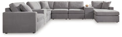 Modmax - Sectional - Granite – Stationary Sectionals by Signature Design by Ashley® at Furniture Wholesale Plus , Nashville furniture store