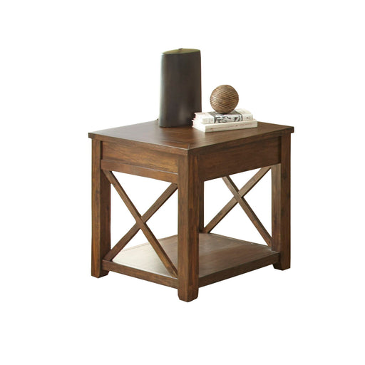 Lenka - End Table - Brown – End Tables by Steve Silver Furniture at Furniture Wholesale Plus , Nashville furniture store